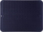 Silicone Dish Drying Mat for Multiple Usage,Easy clean,Eco-friendly,Heat-resistant Silicone Mat for Kitchen Counter or Sink,Refrigerator or drawer liner Navy Blue L 16 inches x 12 inches