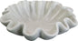 10" Large Handmade Decorative Bowl decor, Handicraft Scalloped Bowls for Modern Home Decor,Ruffle Decor,Key Bowl for Entry Table,Decorative Fruit Bowl for Kitchen Counter,Light Gray