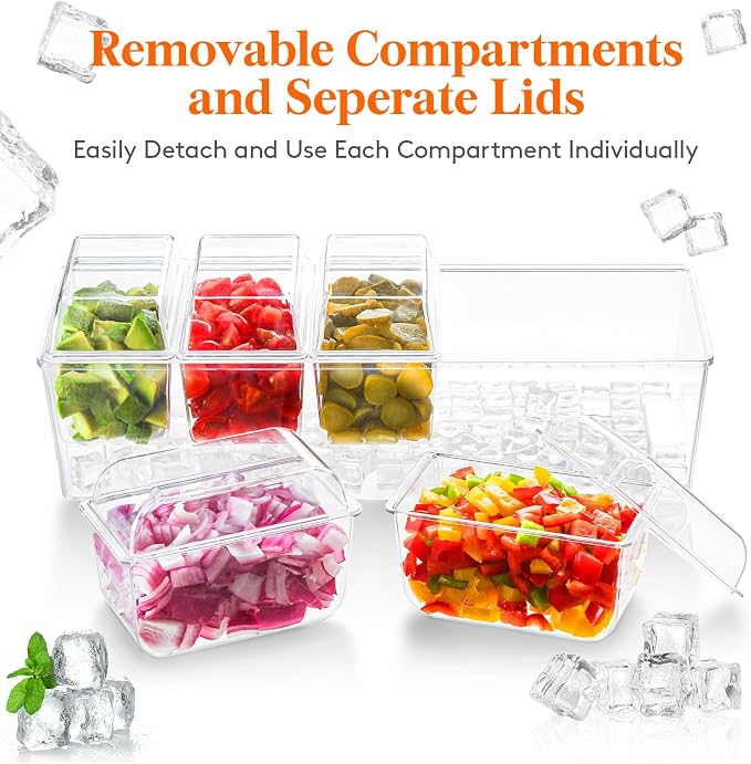 Lifewit Chilled Condiment Caddy - Image 7