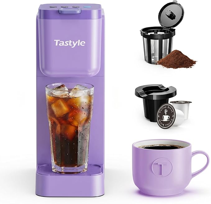 Tastyle Single Serve Coffee Maker Hot and Iced by Tastyle