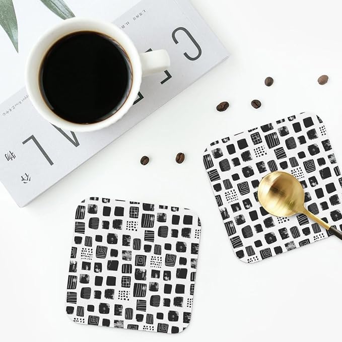 Minimal Abstract Shapes Print Coasters - Image 5
