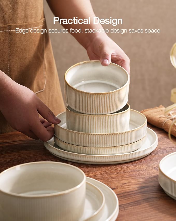 Famiware Star Stoneware Dinnerware Sets - Image 6