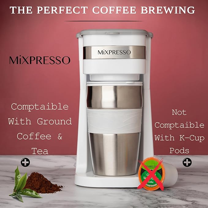 Mixpresso Single Serve & Single Cup Coffee Maker - Image 4