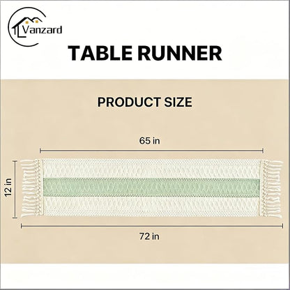 Boho Table Runner for Home Decor - Image 3