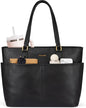 LOVEVOOK Work Tote Bags for Women, Vintage Leather 15.6 Inch Laptop Bag by LOVEVOOK