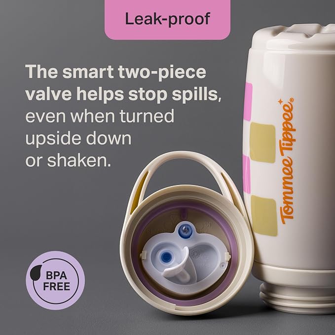 Tommee Tippee Active Straw Toddler Cups, 1-3 Years, 9oz | Pack of 2, Silicone - Image 4