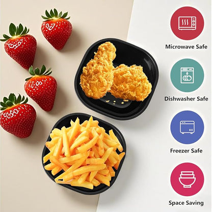 SHECIPIN 12 Pack Unbreakable Dipping Bowls, 4.5 OZ Soy Sauce Dishes，dipping - Image 3