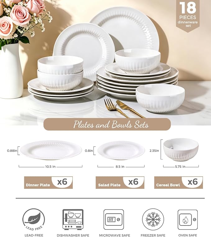 LERATIO Ceramic Dinnerware Sets - Image 3