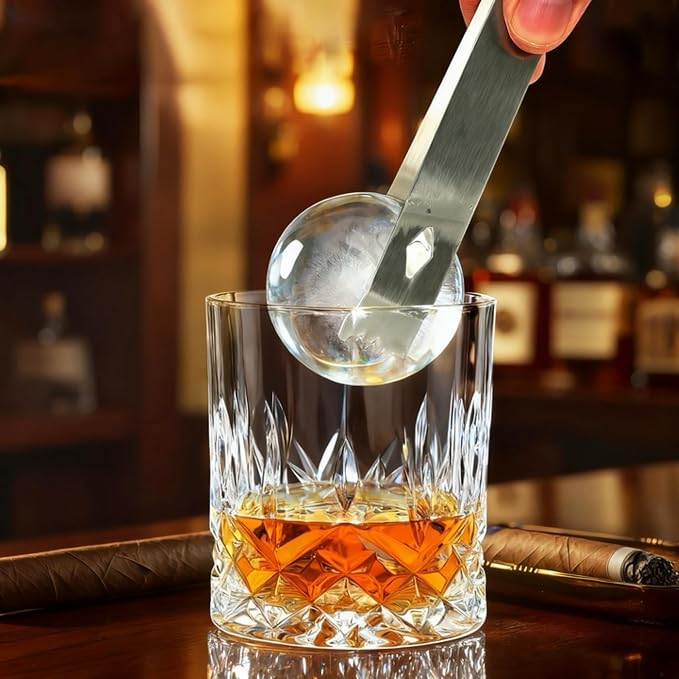BELLAFORTE Whiskey Glasses, Old Fashioned Glass Set of 8 – 4 Bourbon Glasses + - Image 2