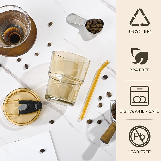13oz Reusable Iced Coffee Tumbler - Image 3
