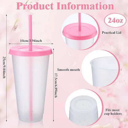 Honeydak 60 Pack Tumbler with Straw and Lid Cups - Image 3