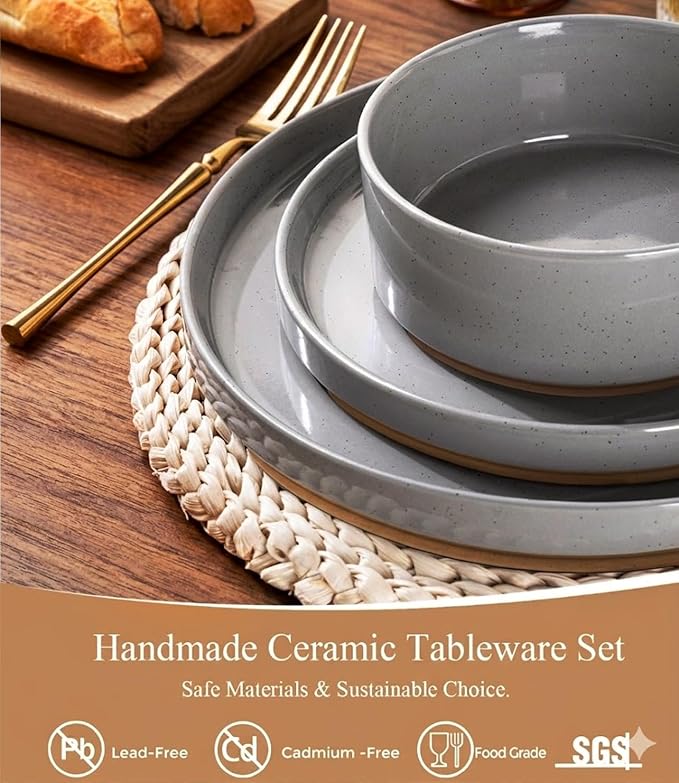AmorArc Stoneware Dinnerware Sets - Image 4