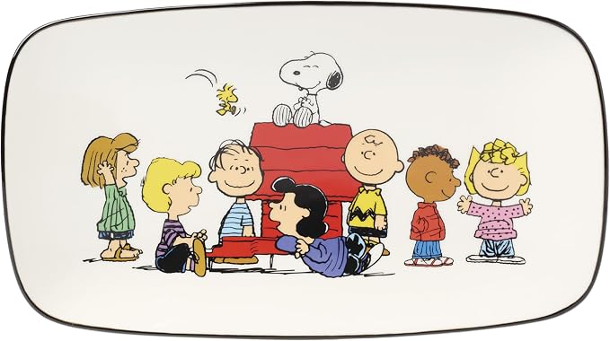 Lenox Chef Snoopy Porcelain Serving Tray | durable everyday use | 14 x 7.75 by Lenox