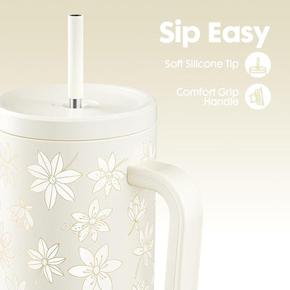 Meoky UV Color-Changing Tumbler: 40 oz Tumbler - Image 5