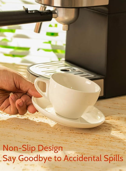 Sweese 6 Ounce Cappuccino Cups - Image 3