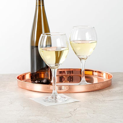 Restaurantware-Vetri 13.5 Ounce All Purpose Wine Glasses, 6 Dishwashable Red And White Wine Glasses - No Lead, Durable, Clear Glass Long Stemware, For Home Or Restaurant, Serve Merlot Or Bordeaux