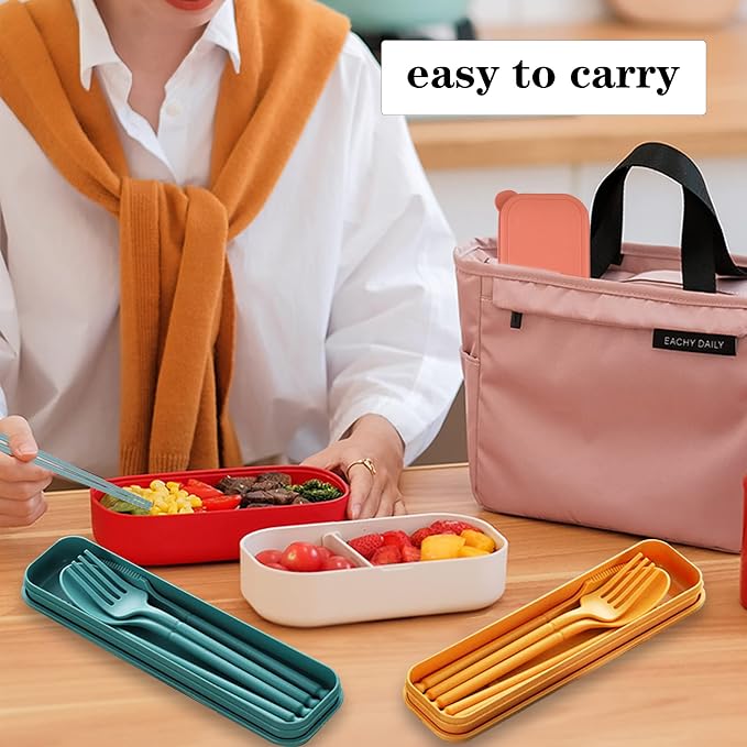Camping Utensil Set, Reusable Utensils Set - Image 6