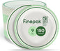9'' Compostable Paper Plates With Green Circle Rims