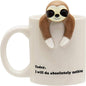 Decodyne Funny Sloth Coffee Mug by Decodyne