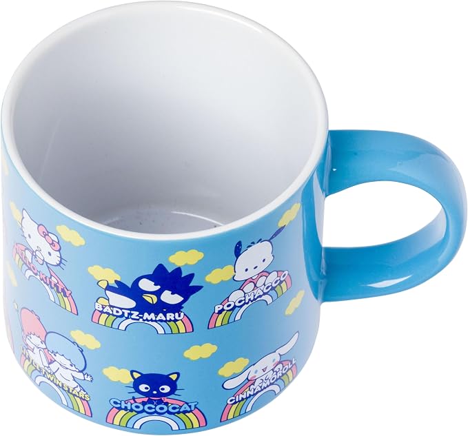 Silver Buffalo Sanrio Hello Kitty and Friends, Stackable Ceramic Mug, 13oz | - Image 4