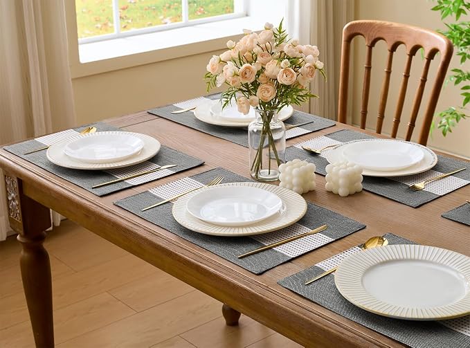 Wracra Linen Placemats Set of 6 - Image 2