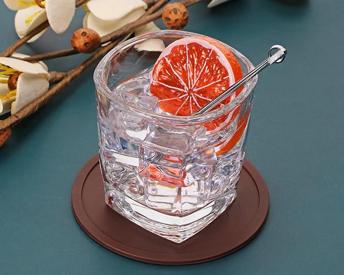 ONLYKXY 3 Pieces 3.93 Inch Silicone Coasters, Round Coasters - Image 5