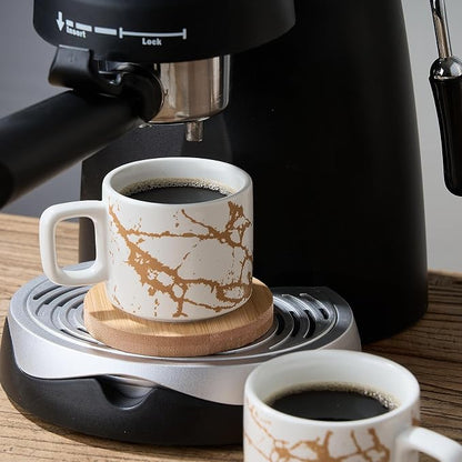 LUKA Porcelain Espresso Cup - Image 7