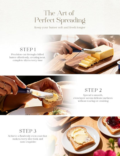 Stainless Steel Butter Spreader Knife 2 Pack - Image 5
