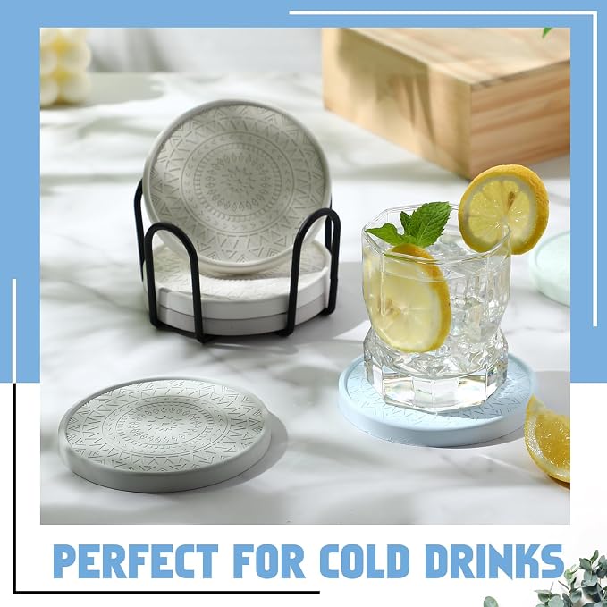 Photect Diatomaceous Earth Coasters Set - Image 5