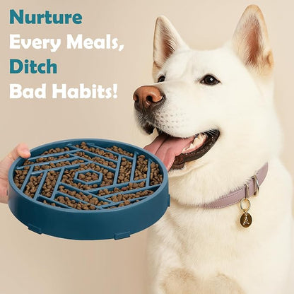 TOBYTO Slow Feeder Dog Bowls Large Medium Breed, Anti-Choking Slow Eating Dog - Image 6