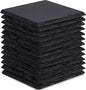 13 Pieces Slate Drink Coasters, GOH DODD 4 Inch Black Coasters Stone Coaster Set by GOHDODD