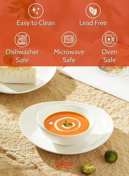 Sweese Porcelain Bowls Set 5 Inch, 10 oz - Image 3