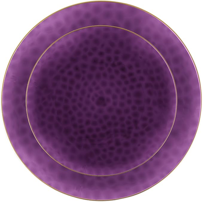 PLASTICPRO 32 Piece Combo Plates Set includes 16-7'' inch Plates & 16-10'' inch - Image 6