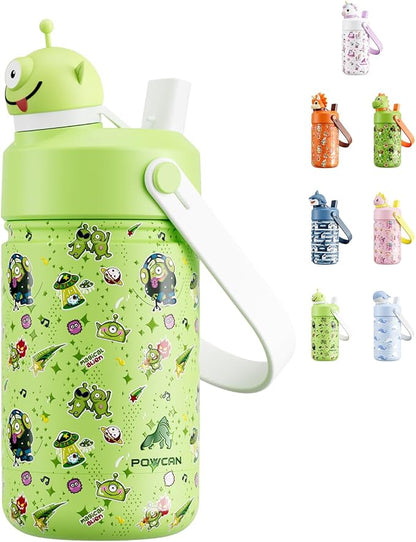 POWCAN 12 oz Insulated Water Bottle by POWCAN