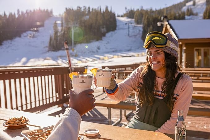 STANLEY Stay-Hot Stacking Camp Cup | Press In Drink Through Lid | Cup - Image 5