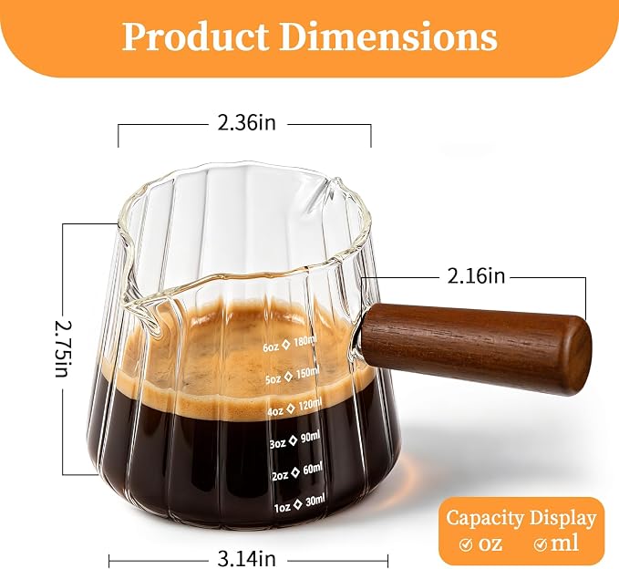 DWTS DANWEITESI Espresso Cups: Coffee Bar Accessories and Espresso Accessories - Image 2