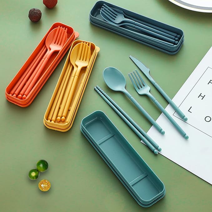 Camping Utensils Set, Reusable Utensils Set - Image 6