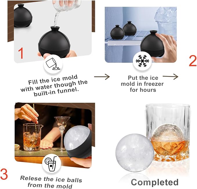 BELLAFORTE Whiskey Glasses, Old Fashioned Glass Set of 8 – 4 Bourbon Glasses + - Image 5
