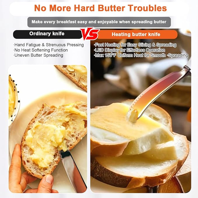 Rechargeable Heated Butter Knife - Image 3