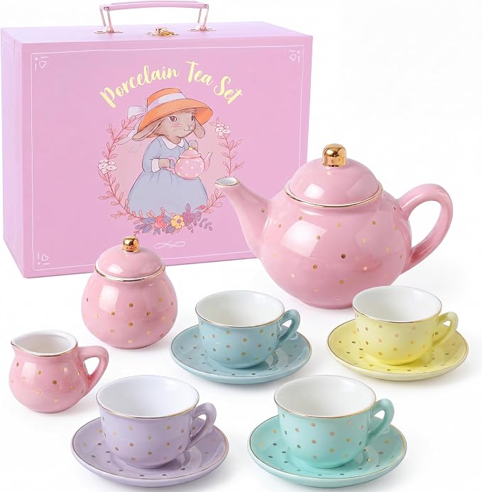 Giggle & Honey® Porcelain Tea Party Set by GiggleHoney