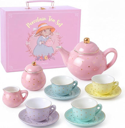 Giggle & Honey® Porcelain Tea Party Set by GiggleHoney
