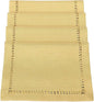 Grelucgo Handcrafted Solid Color Dining Table Placemats, Double-Hemstitched) by Grelucgo