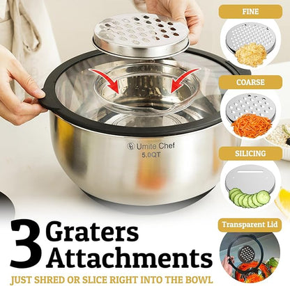 Mixing Bowls with Lids Set - Image 2