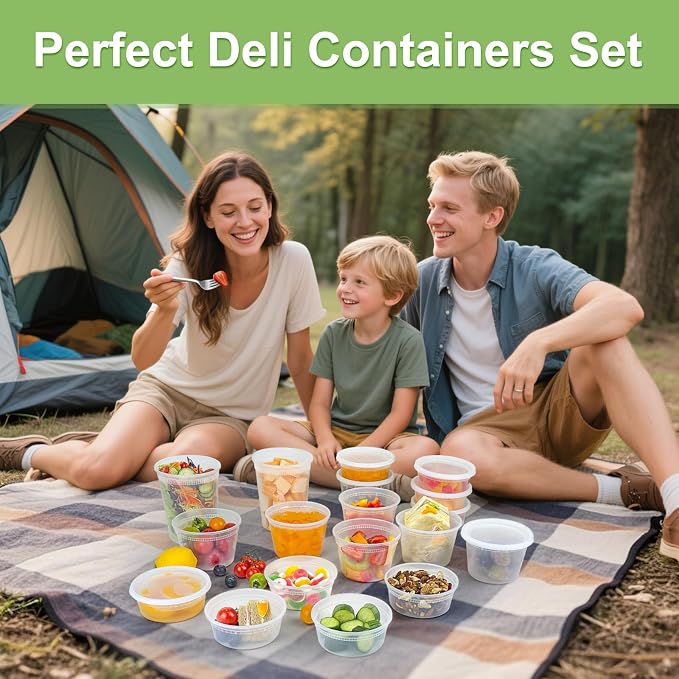 Dipoo 40 Sets Deli Containers - Image 7