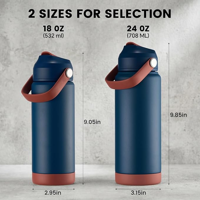 Fijinhom 24 oz Insulated Water Bottle - Image 2