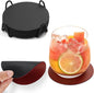 Faux Leather Drink Coasters by Chitomars