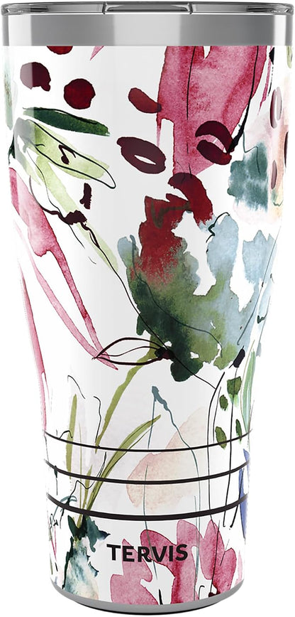 Tervis Traveler Sara Berrenson Floral Abstraction Triple Walled Insulated by TervisTumblerCompany