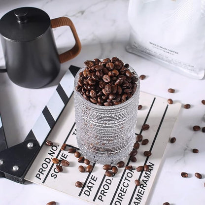 Amzcku Vintage Highball Drinking Glass Set of 6 Kitchen Glasses Cup（13 OZ），for Water，Cocktail，Milk，Juice and Beverage.…