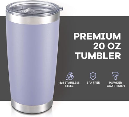 20 oz Tumbler with Lid Stainless Steel Insulated Tumblers Bulk Cups Mug | - Image 2