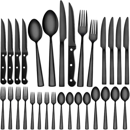 CEKEE 24 Piece Silverware Set for 4 by CEKEEBakingEasilyHappily